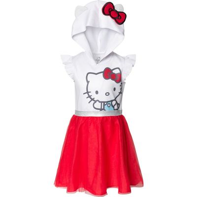 Hello Kitty Hello Kitty Hooded Tutu Dress