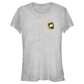 Hello Kitty Hello Kitty Junior's Black Cat Costume Party Short Sleeve Graphic T-Shirt