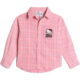 Hello Kitty Hello Kitty Long-Sleeve Flannel Button-Down Shirt