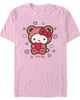 Hello Kitty Hello Kitty Men's Cute Valentine Bear Short Sleeve Graphic T-Shirt - 1