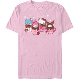 Hello Kitty Hello Kitty Men's Lovely Mug Friends Short Sleeve Graphic T-Shirt