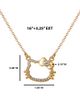 Hello Kitty Hello Kitty Outline Pendant Necklace with Chain - 2