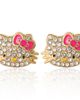 Hello Kitty Hello Kitty Pave Crystal Stud Earring - 1
