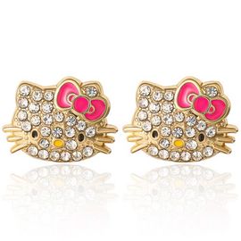 Hello Kitty Hello Kitty Pave Crystal Stud Earring