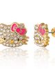 Hello Kitty Hello Kitty Pave Crystal Stud Earring - 2