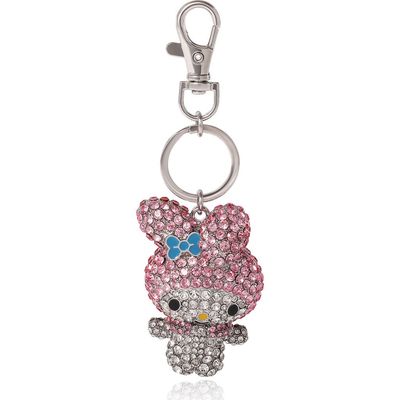 Hello Kitty Hello Kitty Sanrio My Melody Pink Crystal Bag Charm Keychain