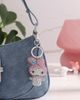Hello Kitty Hello Kitty Sanrio My Melody Pink Crystal Bag Charm Keychain - 2