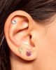 Hello Kitty Hello Kitty Set of 3 Earrings with Stud & Clip-On Styles - 2