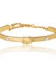 Hello Kitty Hello Kitty Station Bracelet, Gold-Tone, Crystal Accents - 1