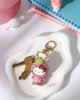 Hello Kitty Hello Kitty x Strawberry Shortcake Crystal Pavé Bag Charm Keychain - 3