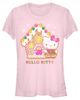 Hello Kitty Junior's Hello Kitty Gingerbread House and Kitty Graphic T-Shirt - 1