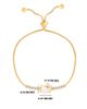 Hello Kitty SALLY ROSE 925 YG PLT CZ HELLO KITTY LARIAT BRACELET - 5