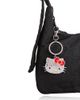 Hello Kitty SALLY ROSE Hello Kitty Keychain and Necklace Set for Women Official License, Crystal Pave Sanrio Pendant Necklace and Key Chain - 4