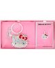 Hello Kitty SALLY ROSE Hello Kitty Keychain and Necklace Set for Women Official License, Crystal Pave Sanrio Pendant Necklace and Key Chain - 5