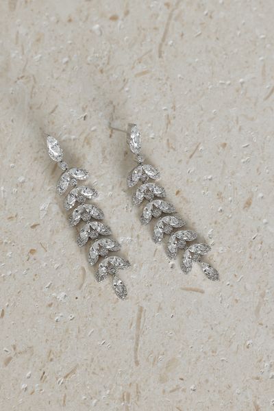 Hello Molly 925 Silver Ice Queen Earrings Silver