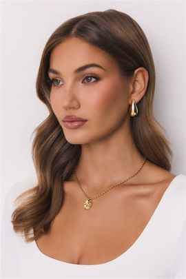 Hello Molly Charm Up Necklace Gold