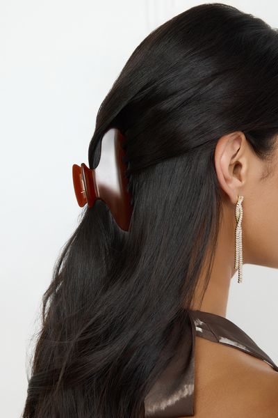 Hello Molly Dance This Way Claw Clip Brown