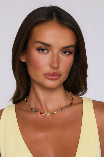 Hello Molly Dream Shades Necklace Multi Gold