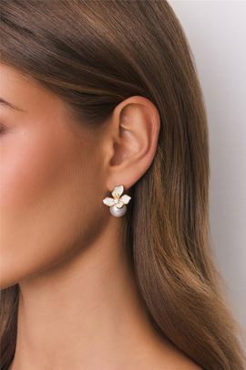 Hello Molly Frangi Earrings Gold