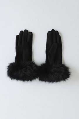 Hello Molly Frosted Elegance Gloves Black