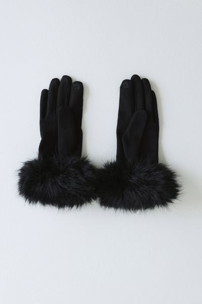 Hello Molly Frosted Elegance Gloves Black
