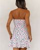 Hello Molly Hello Molly Dance My Way Mini Dress in Green Pink, Women's at Urban Outfitters - 2