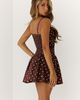 Hello Molly Hello Molly Wink At Me Polka Dot Mini Dress in Brown Polka Dot, Women's at Urban Outfitters - 5