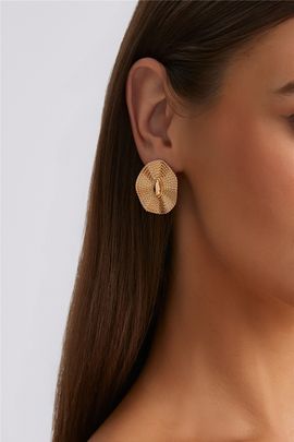 Hello Molly Hello Pretty Earrings Gold