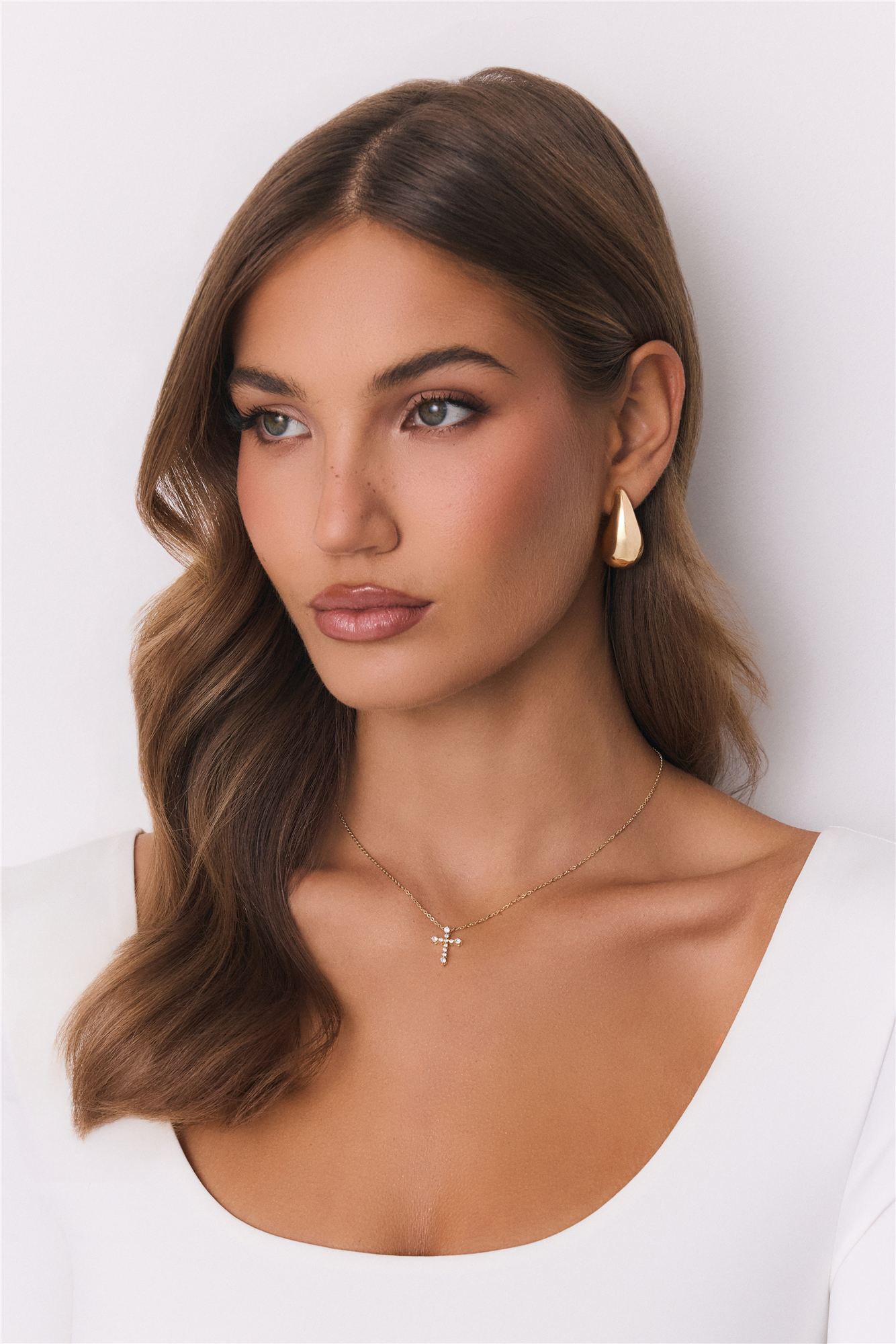 Hello Molly Higher Love Necklace Gold