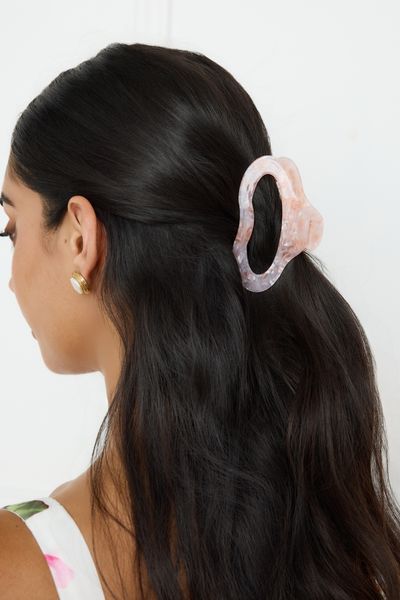 Hello Molly Lover Girl Claw Clip Pink
