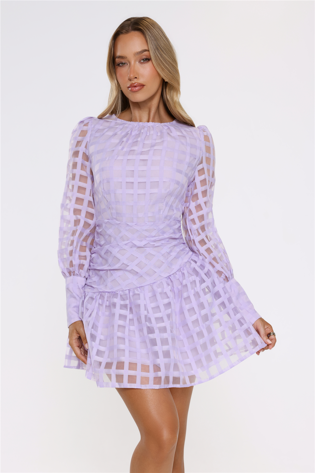 Hello Molly Mine Oh Mine Dress Lilac