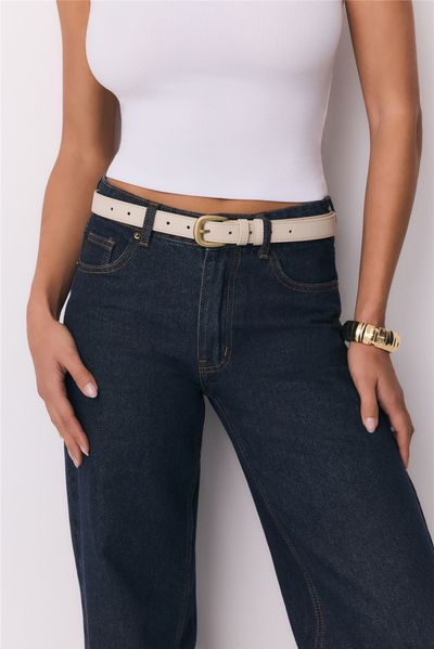 Hello Molly Night Rider Belt Beige