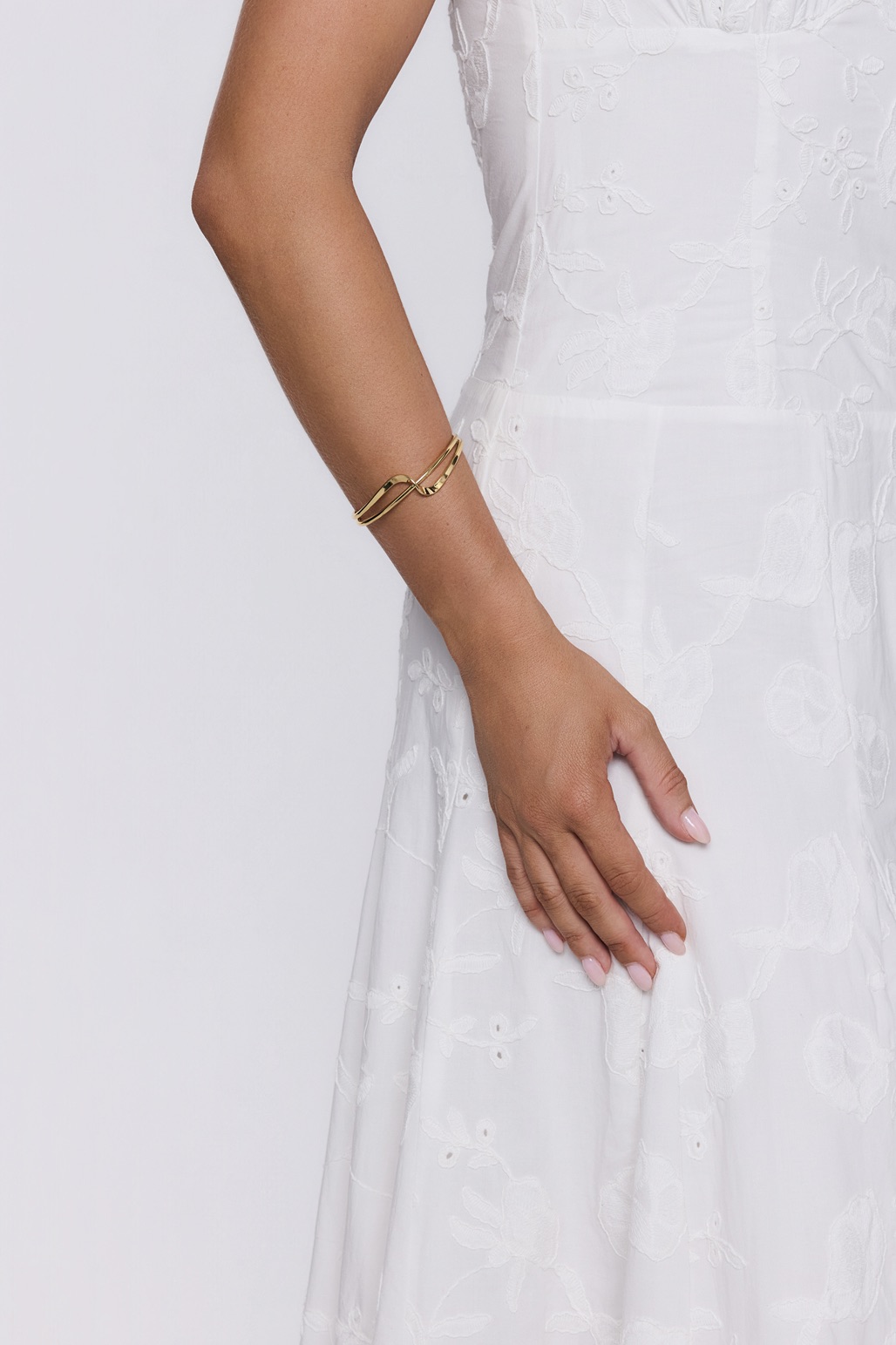 Hello Molly Playful Vibes Bangle Gold