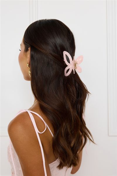 Hello Molly Pretty Like You Claw Clip Pink