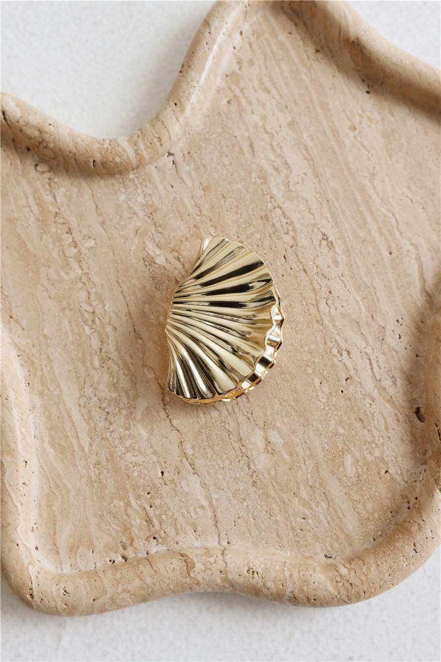 Hello Molly Salt Air Claw Clip Gold