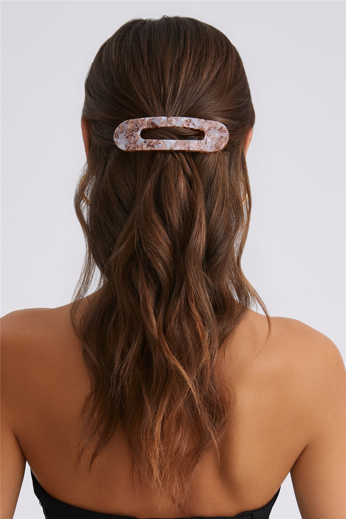 Hello Molly Silk Haze Clip Pink