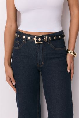 Hello Molly Simple Statement Belt Black
