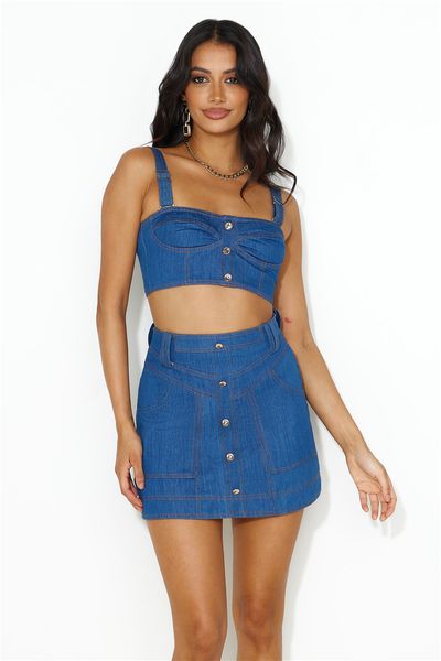 Hello Molly Street Style Set Denim