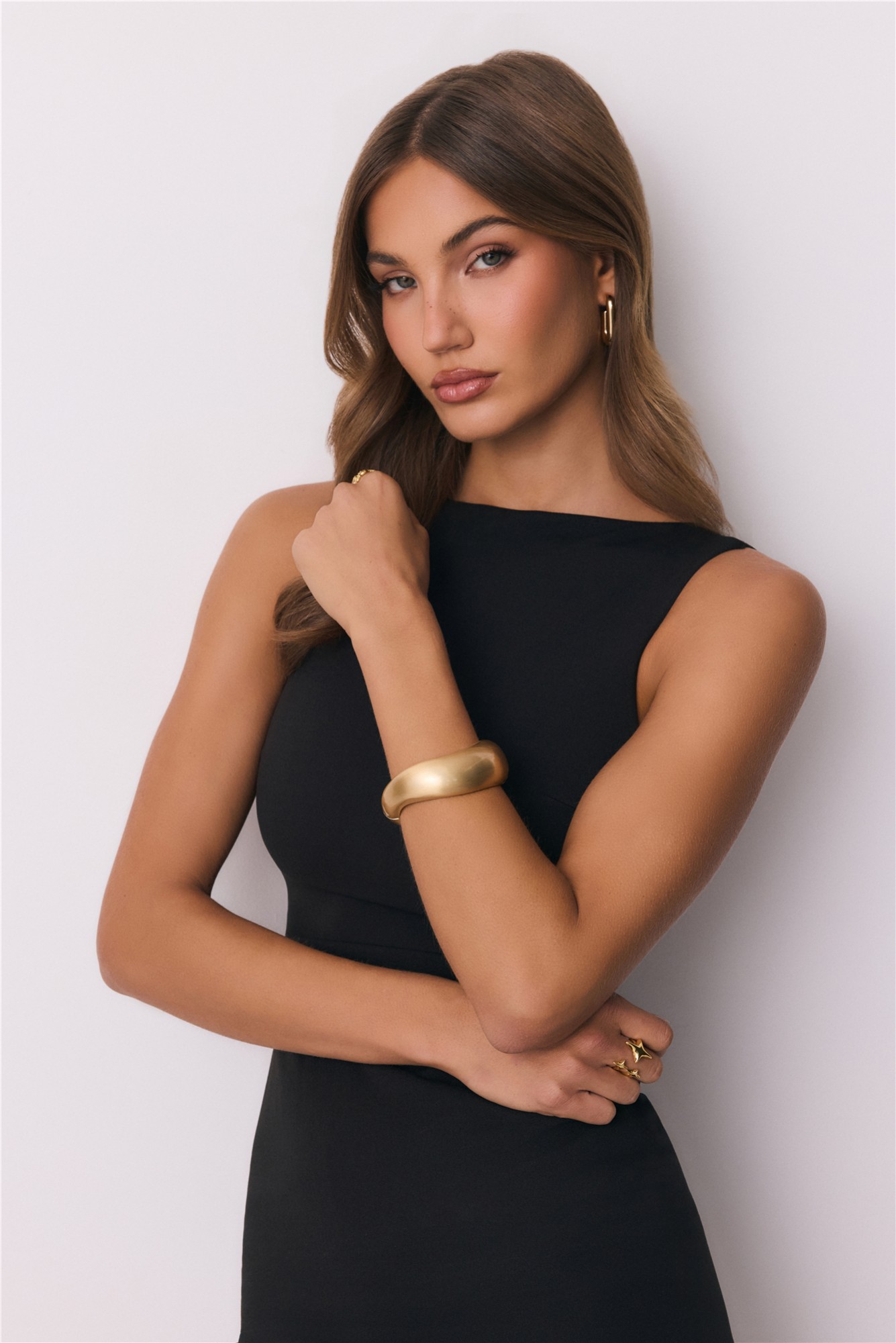 Hello Molly Sun Shining Bangle Gold