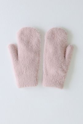 Hello Molly Winter Cozy Mittens Pink