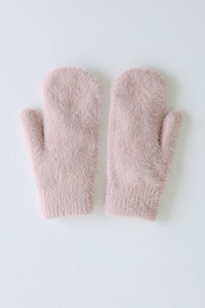 Hello Molly Winter Cozy Mittens Pink