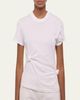 Helmut Lang Asymmetric Knotted Baby Tee - 5