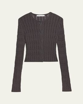 Helmut Lang Cable-Knit Cardigan