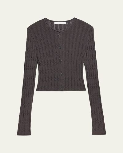 Helmut Lang Cable-Knit Cardigan