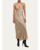 Helmut Lang Crinkled-Effect Midi Slipdress - 4