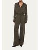 Helmut Lang Elasticized Waistband Straight-Leg Pants - 2