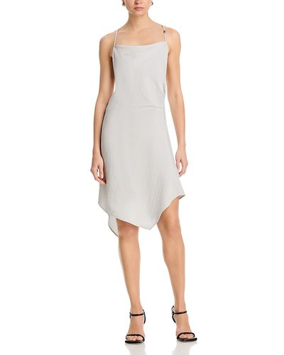 asymmetric slip dress Cara Floral Tiered Ruffle Maxi Dress — Wedding Guest Dress — Ria Bleu main image 0