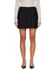 Helmut Lang Helmut Lang Black Saddle Miniskirt - 1