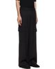 Helmut Lang Helmut Lang Black Wool Utility Trousers - 2