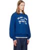 Helmut Lang Helmut Lang Blue Varsity Crew Sweatshirt - 2